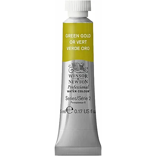 Winsor & Newton W&n Prof. Water Colour 5ml Tube Gr�ngold