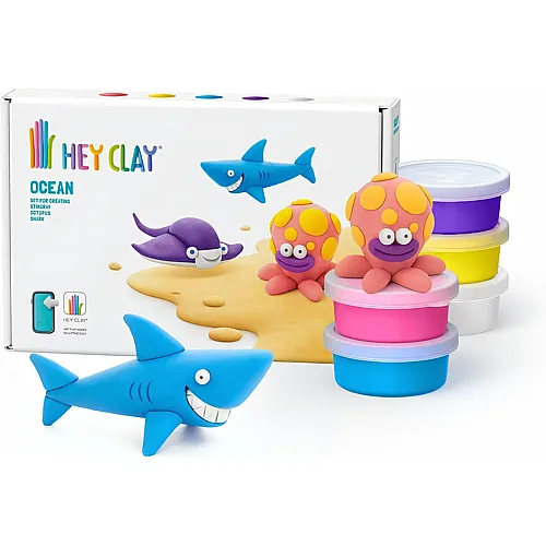 Hey Clay Ozean: Hai, Krake, Stachelrochen