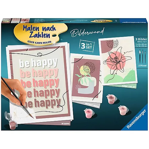 Ravensburger Malen nach Zahlen Picture Wall Set
