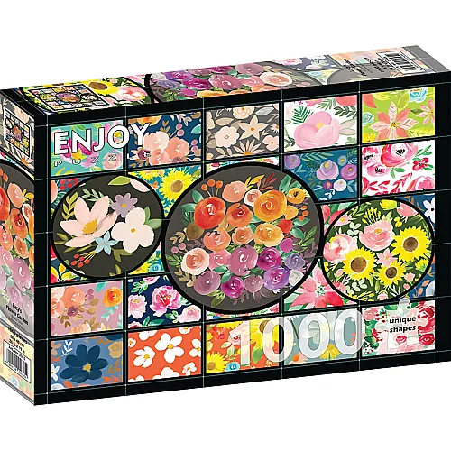 Enjoy Puzzle Lacy's Flower Garden - 1000 Teile