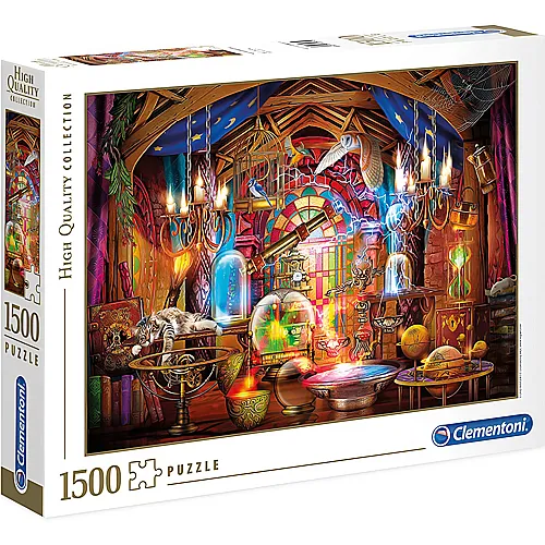Clementoni Puzzle High Quality Collection Wizards Workshop (1500Teile)