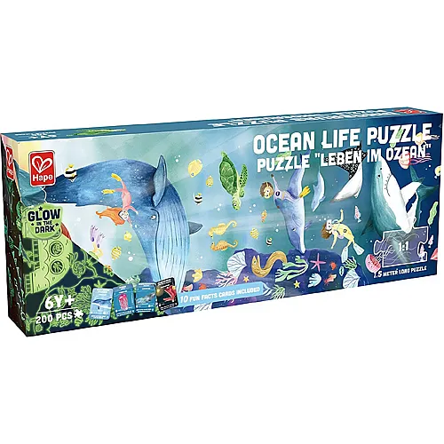 Hape Puzzle Leben im Ozean (200Teile)