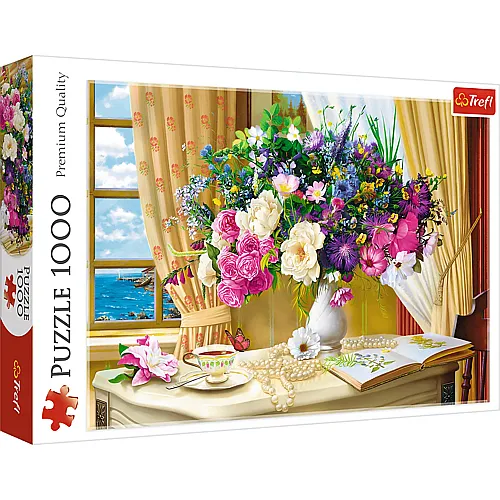 Trefl Puzzle Flowers in the Morning - 1000 Teile