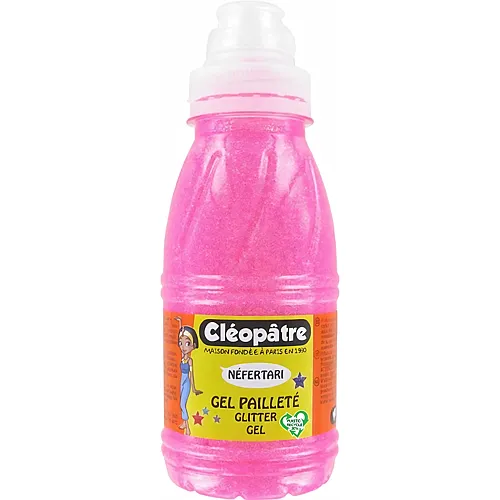 Cleopatre Nefertari Glitter-gel � Farbloses Gel Mit Glitter 250ml Neon