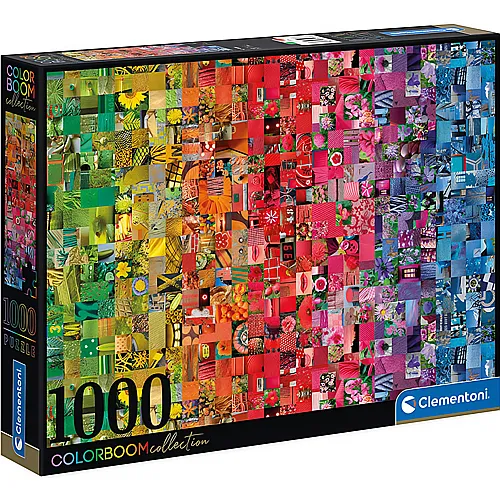 Clementoni Puzzle ColorBoom Collage (1000Teile)