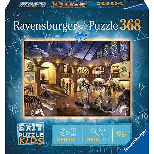 Ravensburger Puzzle Exit Kids - Nachts im Museum - 368 Teile