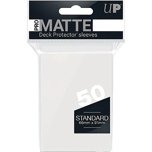 Ultra Pro Clear PRO-Matte Deck Protector Standard (50Teile)