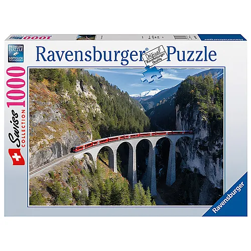 Ravensburger Puzzle Swiss Collection Landwasserviadukt (1000Teile)