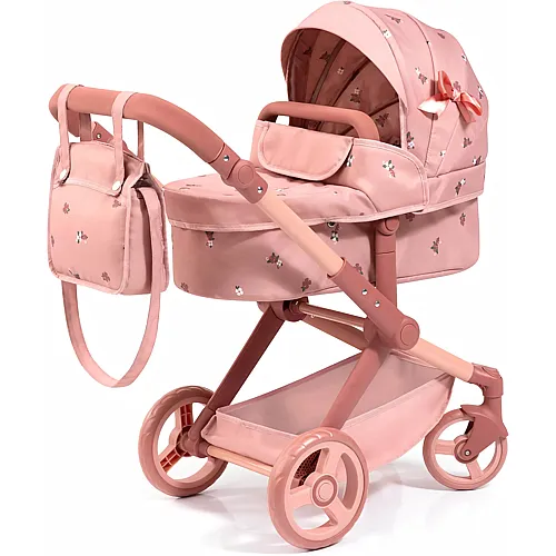 Bayer Kombi-Puppenwagen Xeo Rosa