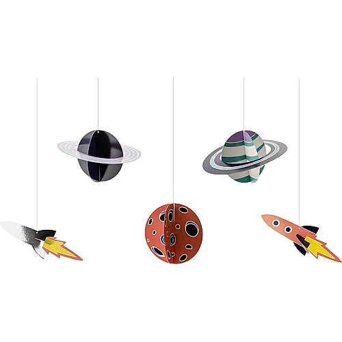Partydeco H�ngedekoration Kosmos