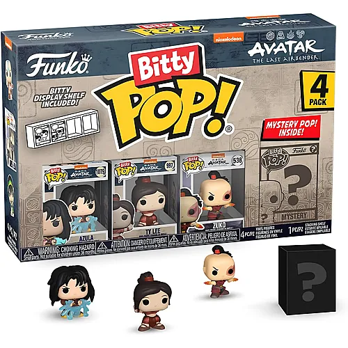 Azula, Ty Lee, Zuko und Mystery - 4 Teile