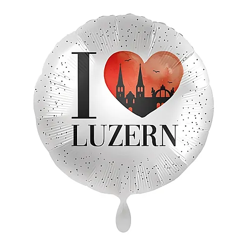 Riethmller Folienballon I Love Luzern