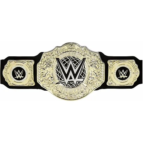 Mattel WWE Championship-G�rtel, World Heavyweight Championship Rollenspiel und Kost�m, ca. 100 cm langer Lederimitatg�rtel