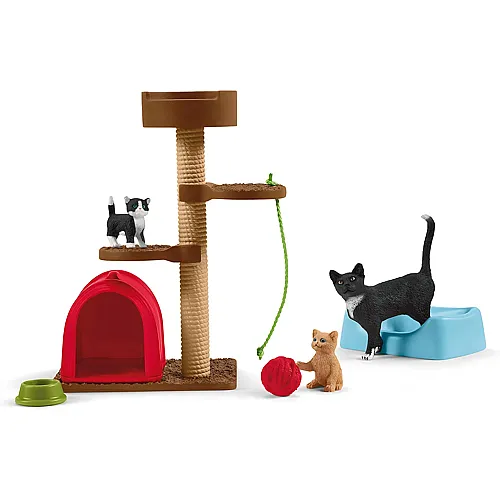 Spielspass f�r niedliche Katzen