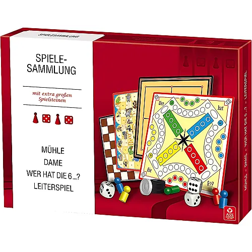 ASS Altenburger Spielesammlung mit extra grossen Spielsteinen