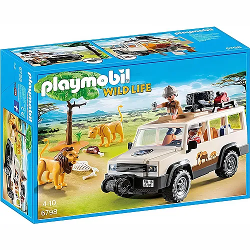 PLAYMOBIL Wild Life Safari-Gelndewagen mit Seilwinde (6798)
