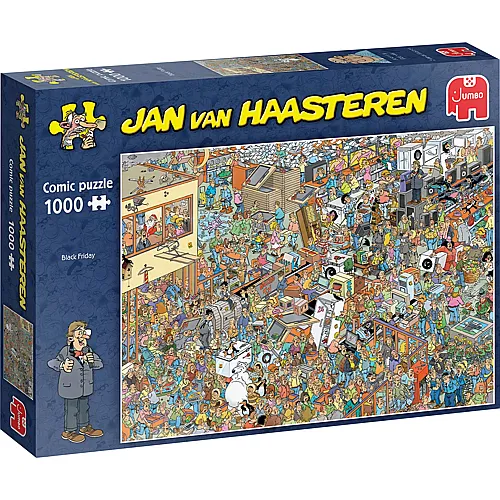Jumbo Puzzle Jan van Haasteren Black Friday - 1000 Teile