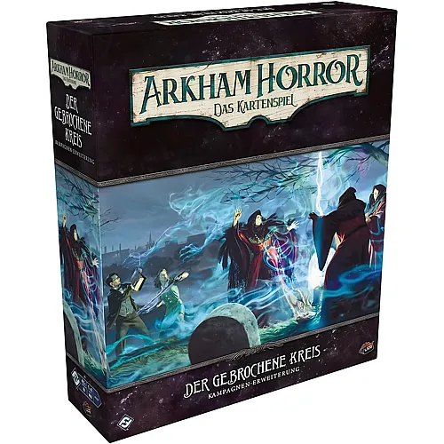 Fantasy Flight Games Arkham Horror: LCG � Der gebrochene Kreis, Kampagnen-Erweiterung, Expertenspiel, Kartenspiel, 1-4 Spieler, Ab 14+