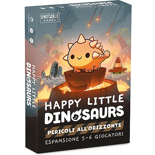 Happy Little Dinosaurs Pericoli All'orizzonte - Espansione 5-6 - Italiano