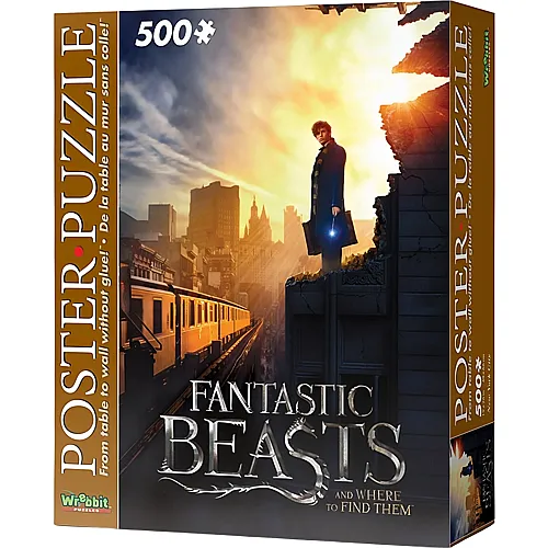 Wrebbit Puzzle Fantastic Beasts - New York - 500 Teile