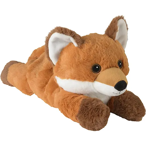 Wrme-Stofftier liegender Fuchs 35cm