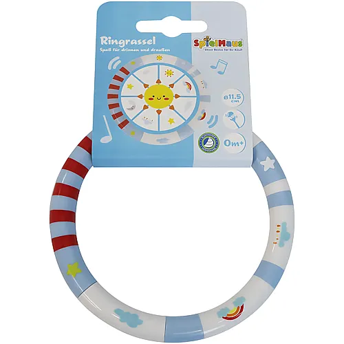 Spielmaus Ringrassel