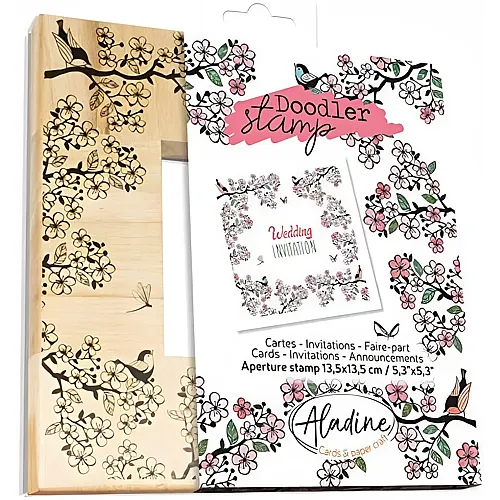 Aladine Doodler Holzstempel L�ndlich