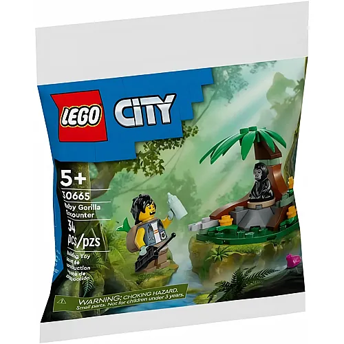LEGO City Dschungelforscher mit Baby Gorilla (30665)