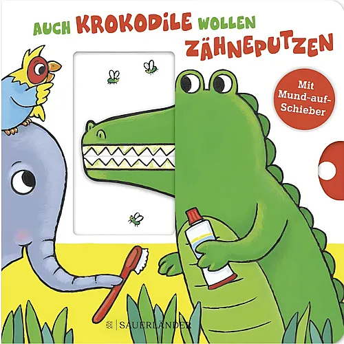 Auch Krokodile wollen Z�hneputzen