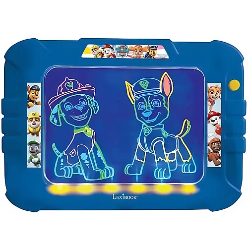 Neon Leuchtzeichentafel mit Stiften und Schablonen