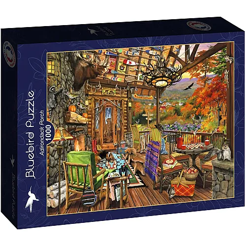 Bluebird Puzzle Adirondack Porch - 1000 Teile
