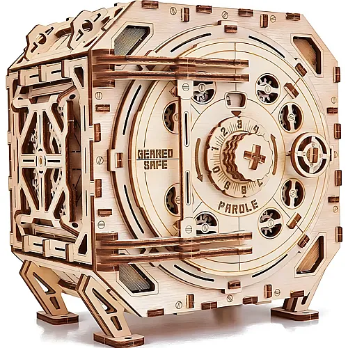 WoodTrick Bausatz Mechanischer Safe - 259 Teile
