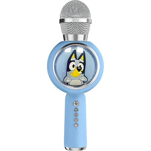 OTL Technologies Bleuy Karaoke-Mikrofon mit kabellosem Lautsprecher und LED-Leuchten