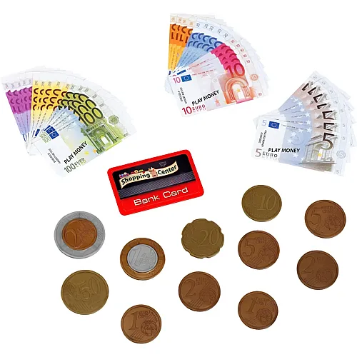 Spielgeld Euro mit Kreditkarte