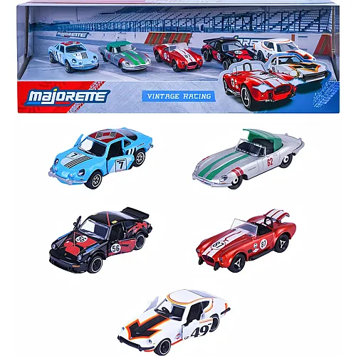 Majorette Vintage Racing 5 Pieces Giftpack
