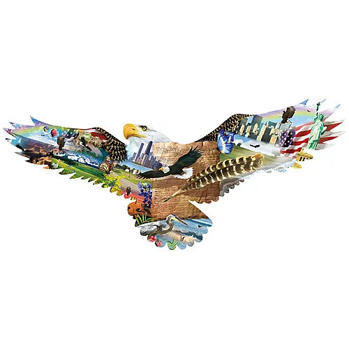 SunsOut Puzzle Lori Schory Der Flug des Adlers - 600 Teile