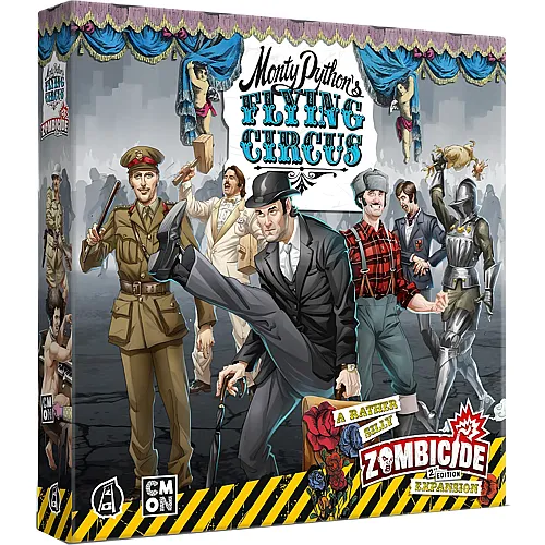 CMON Zombicide Monty Pythons Flying Circus Character Pack - English