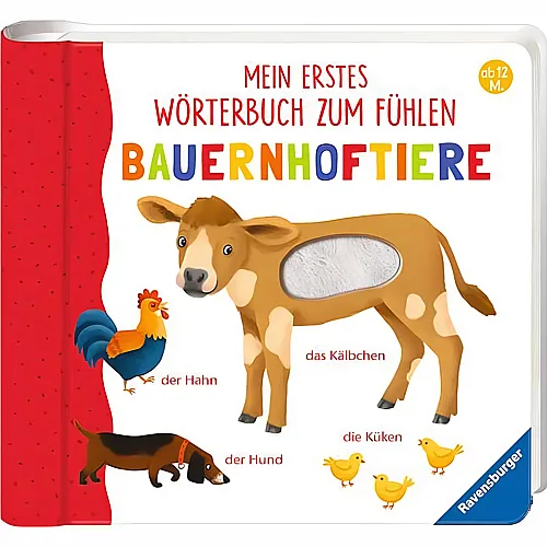 Ravensburger Mein erstes Wrterbuch zum Fhlen: Bauernhoftiere
