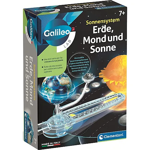 Clementoni Galileo Sonnensystem - Erde, Mond und Sonne