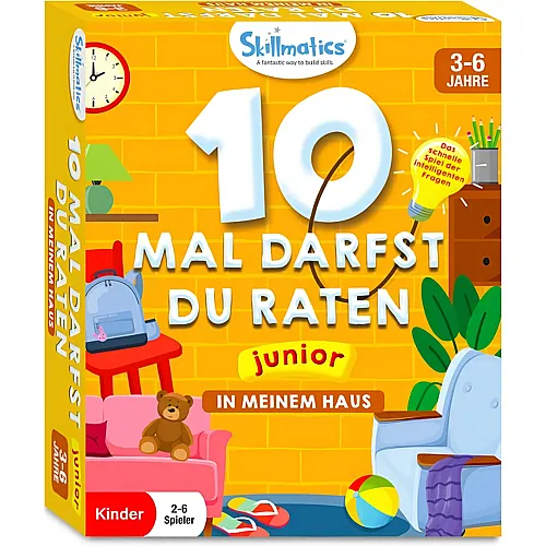 Skillmates Spiele 10 Mal raten - Junior Zuhause- spannendes Fragespiel