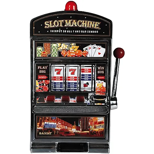 Out of the Blue Spardose Spielautomat mit Klingel & LED 37.5x20cm