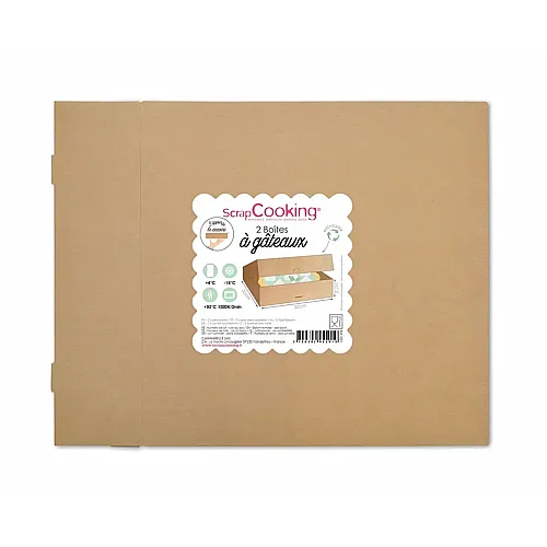ScrapCooking Kuchenschachteln - 2 Teile