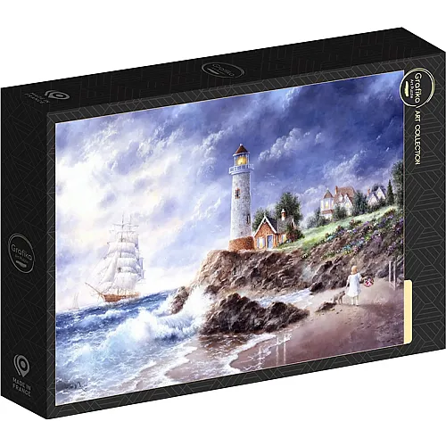 Grafika Puzzle Art Collection Dennis Lewan Anchor Cove - 1000 Teile