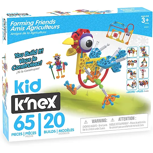 K'Nex Bauernhoftiere (65Teile)