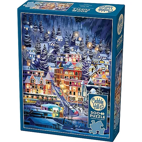 Ski-Stadt 500Teile