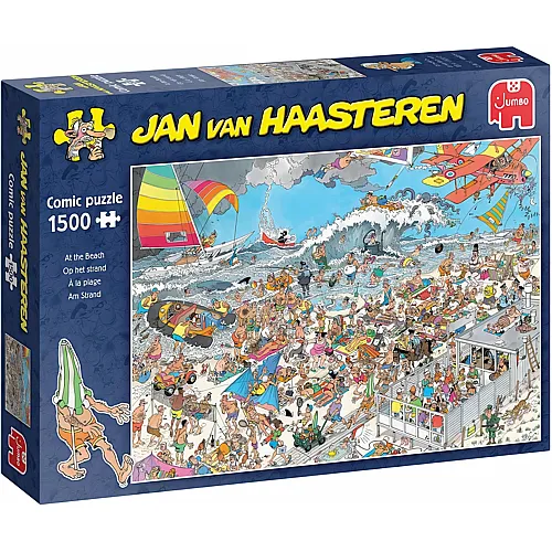 Jumbo Jan van Haasteren Puzzle - Am Strand 1500 Teile