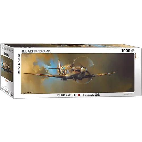 Eurographics Puzzle Panorama Spitfire by Barrie A.F. Clark - 1000 Teile
