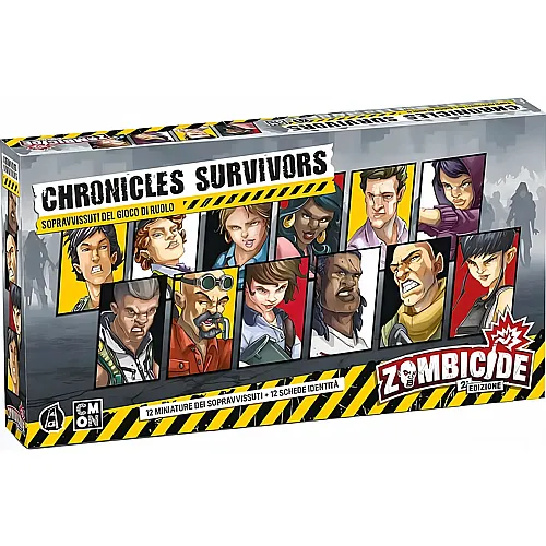 CMON Zombicide Saison 1 Ext. Survivants DE Chronicles (FR)