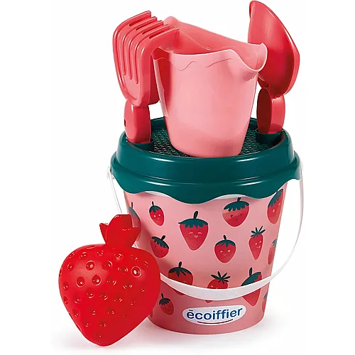 Ecoiffier Strandset Erdbeere, 6tlg.