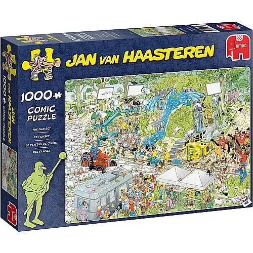 Jumbo Puzzle Jan van Haasteren Das TV-Studio (1000Teile)